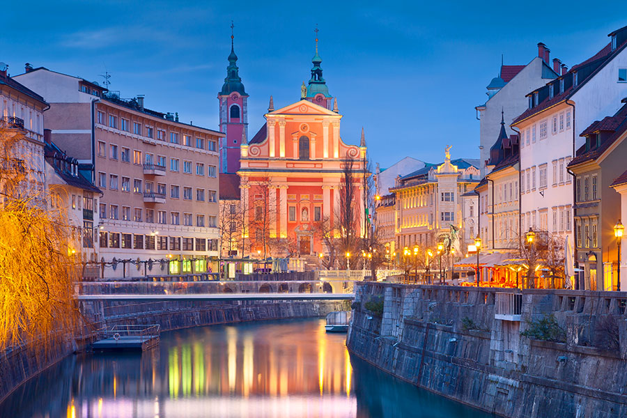 발칸반도가 숨겨둔 보석, 동유럽의 작은나라 슬로베니아의 수도.